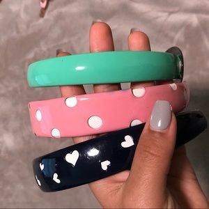 3 CUTE Vintage Headbands bundle